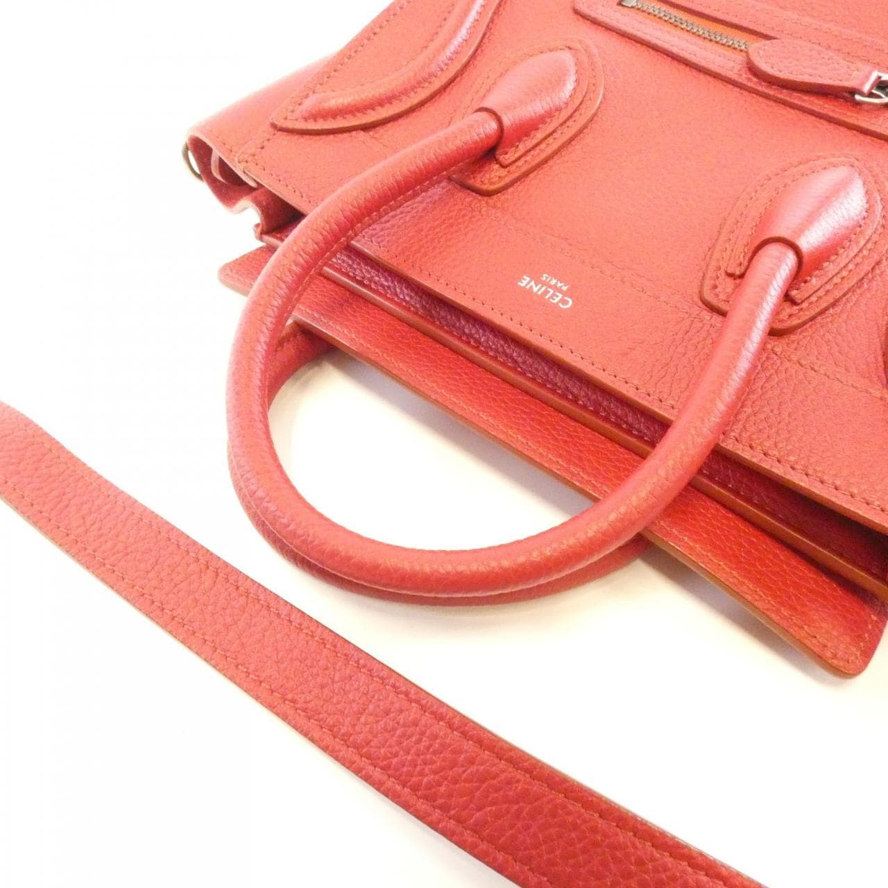 セリーヌ ラゲージ ナノ ショッパー 189243DRU バッグ