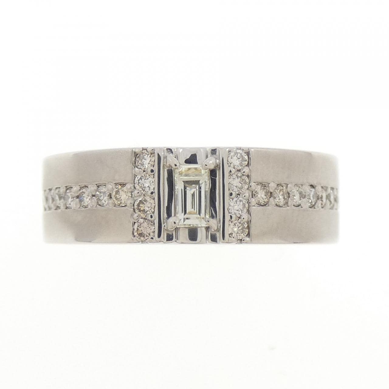 PT950 ダイヤモンド リング 0.40CT