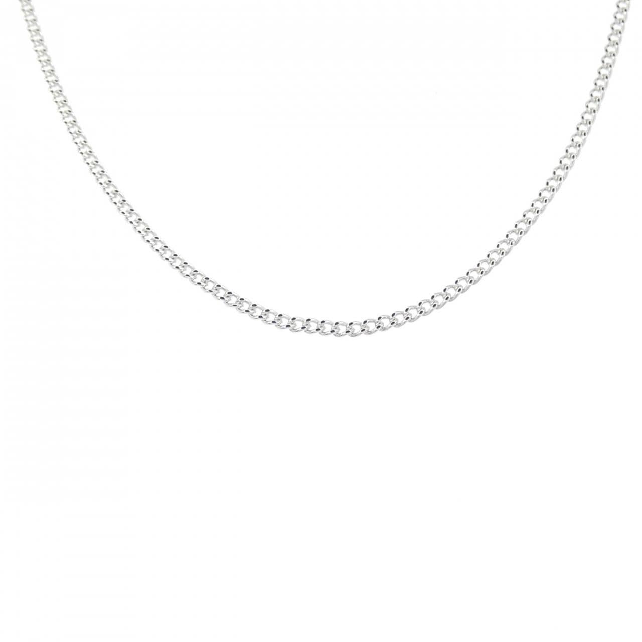 K18WG チェーン ネックレス