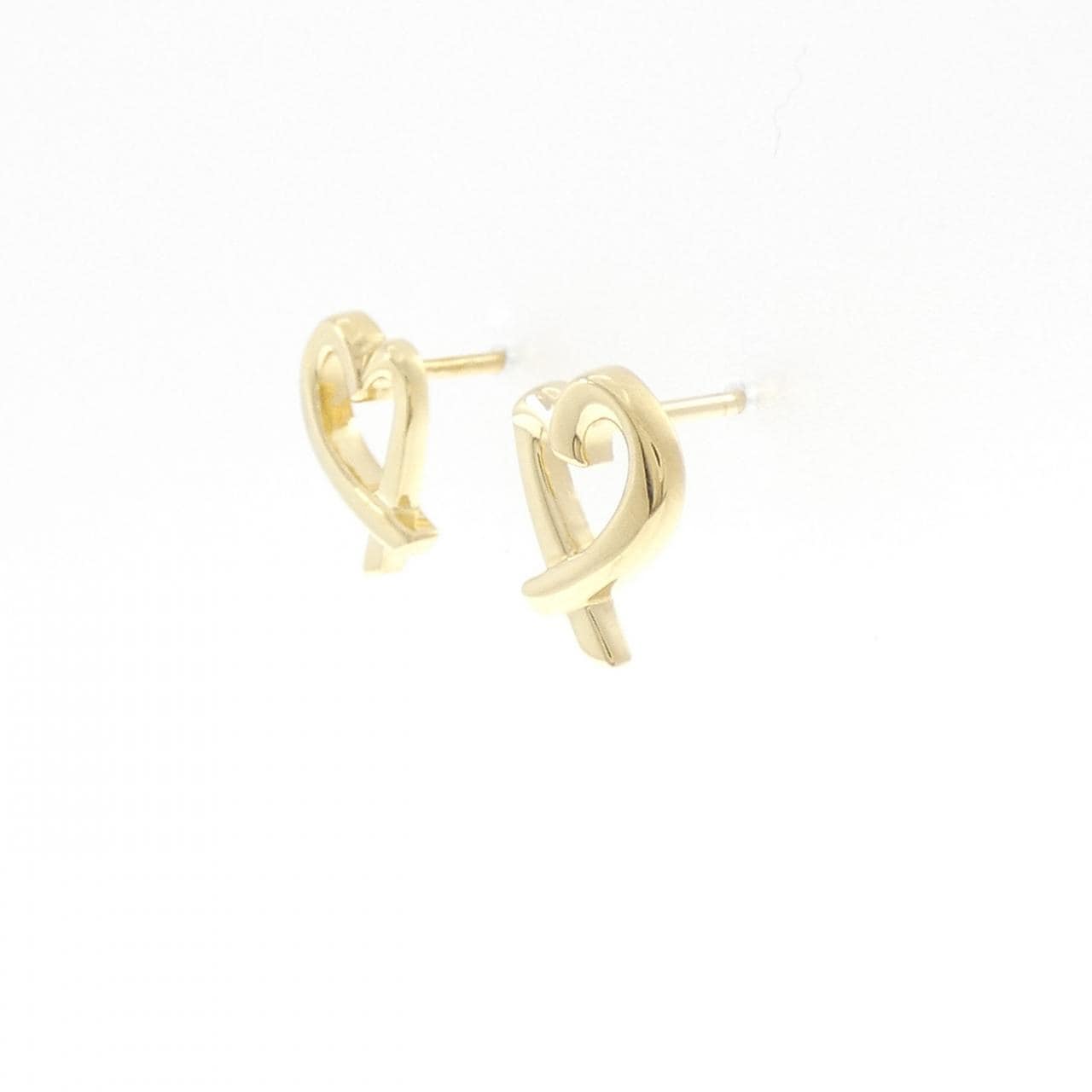 ティファニー ラビングハート ピアス