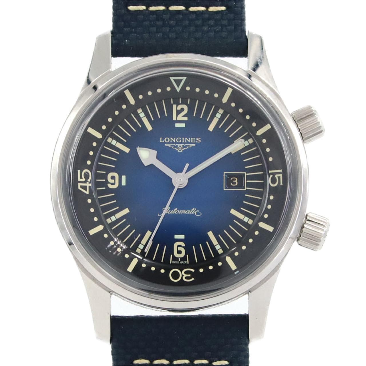 【ノーメンテナンス還元価格】ロンジン レジェンドダイバー L3.374.4.90.2 SS 自動巻