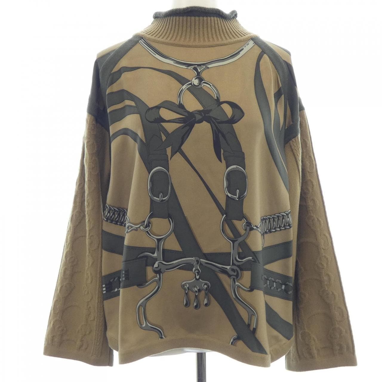 エルメス HERMES 2H2831DTツイルレーヌ ニット