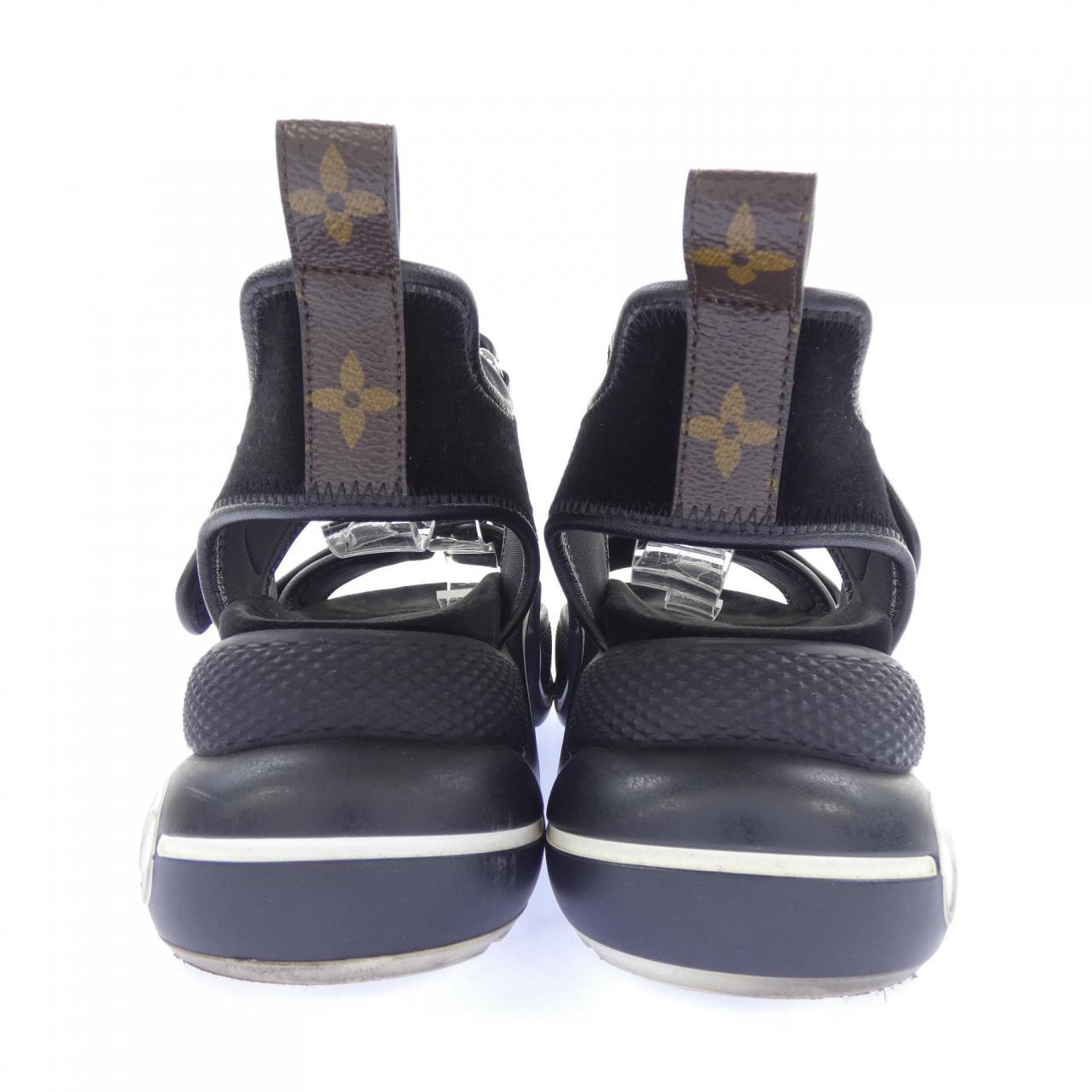ルイヴィトン LOUIS VUITTON ベルベット LVアークライトライン サンダル