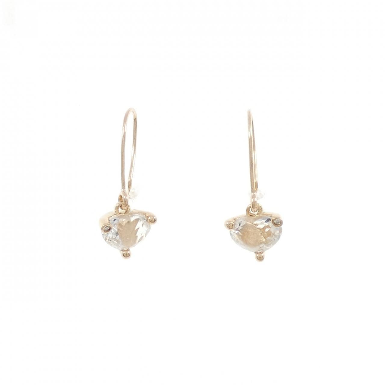 PONTE VECCHIO Rock Crystal Earrings 2.00CT