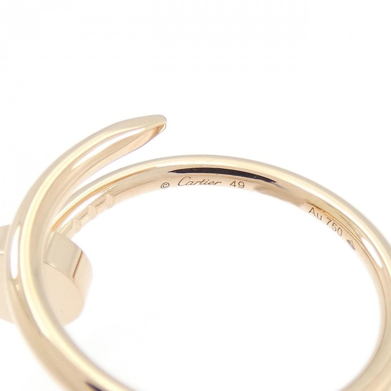 カルティエ ジュスト アン クル スモール リング