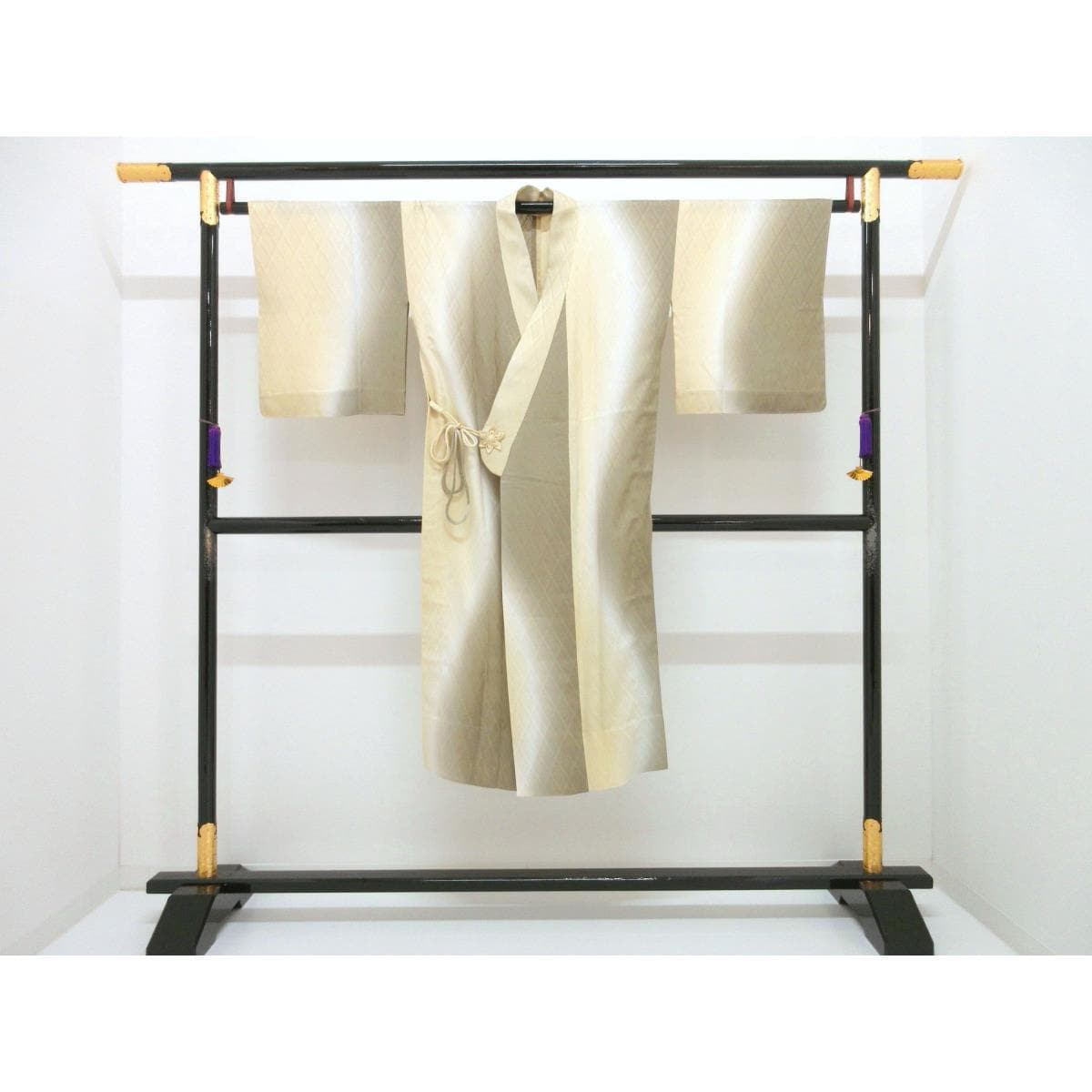 【未使用品】お洒落コート　単衣　紋紗織