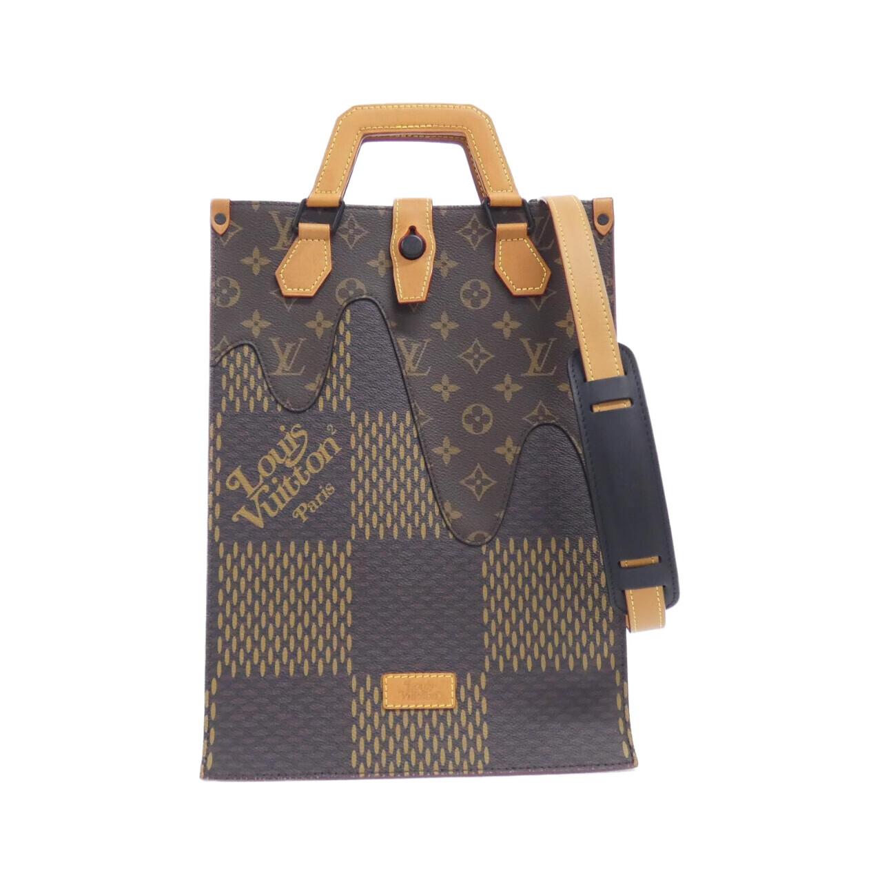 ルイヴィトン ダミエ ジャイアント(LVスクエアード) ミニトート N40355 バッグ