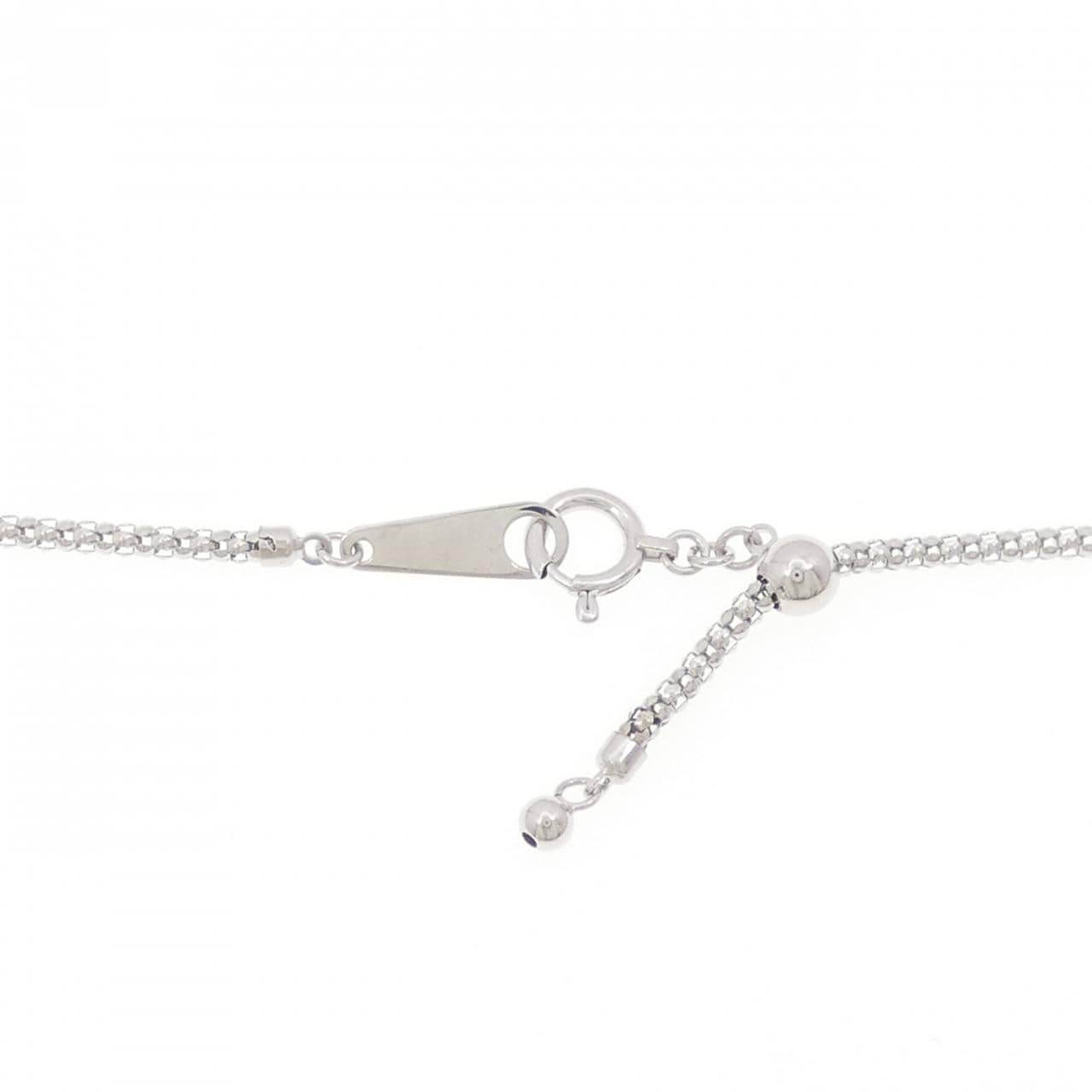 K18WG Pave Diamond Necklace 2.01CT