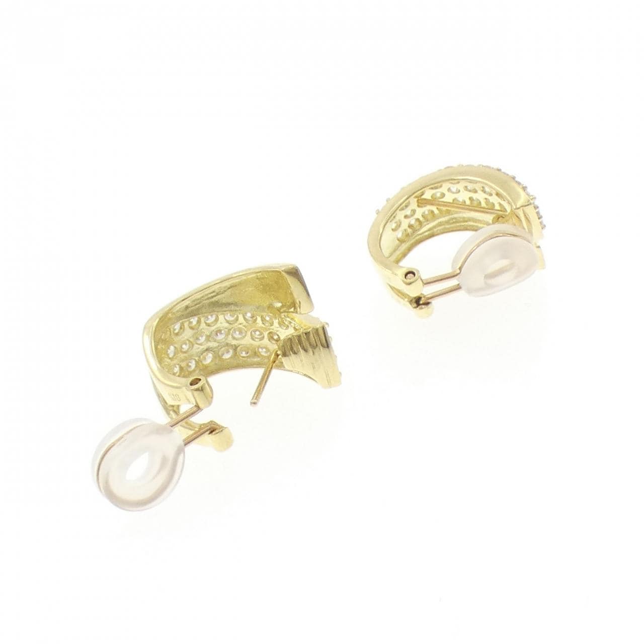 K18YG ダイヤモンド ピアス/イヤリング 2.00CT