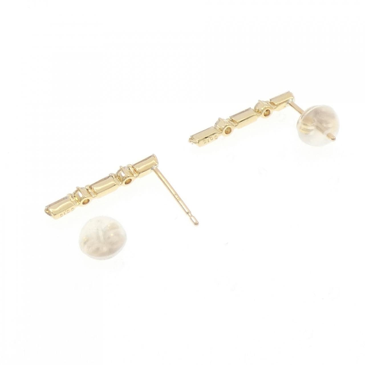 K18YG Diamond earrings 0.30CT