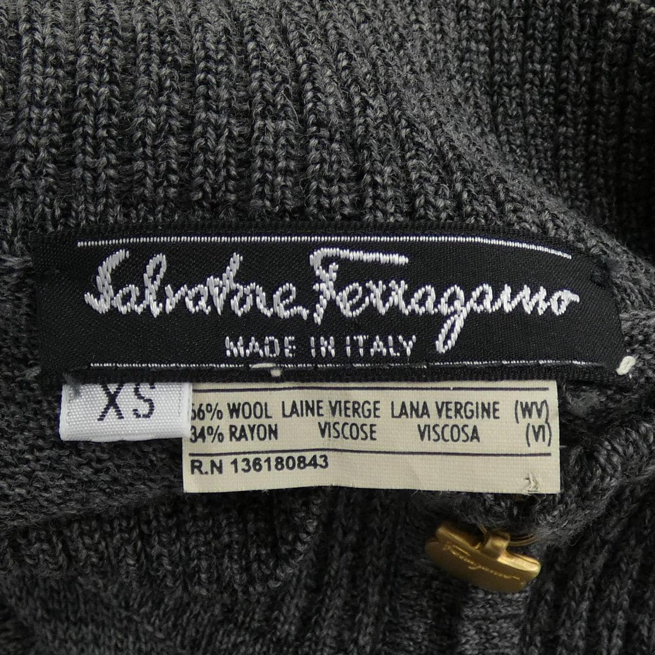 【ヴィンテージ】サルヴァトーレフェラガモ SALVATORE FERRAGAMO ニット