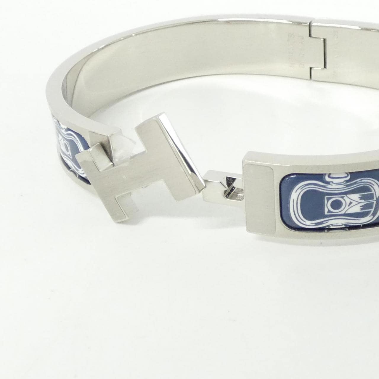 【未使用品】エルメス HERMES METALLIQUE クリック アッシュアッシュ 705311FB ブレスレット