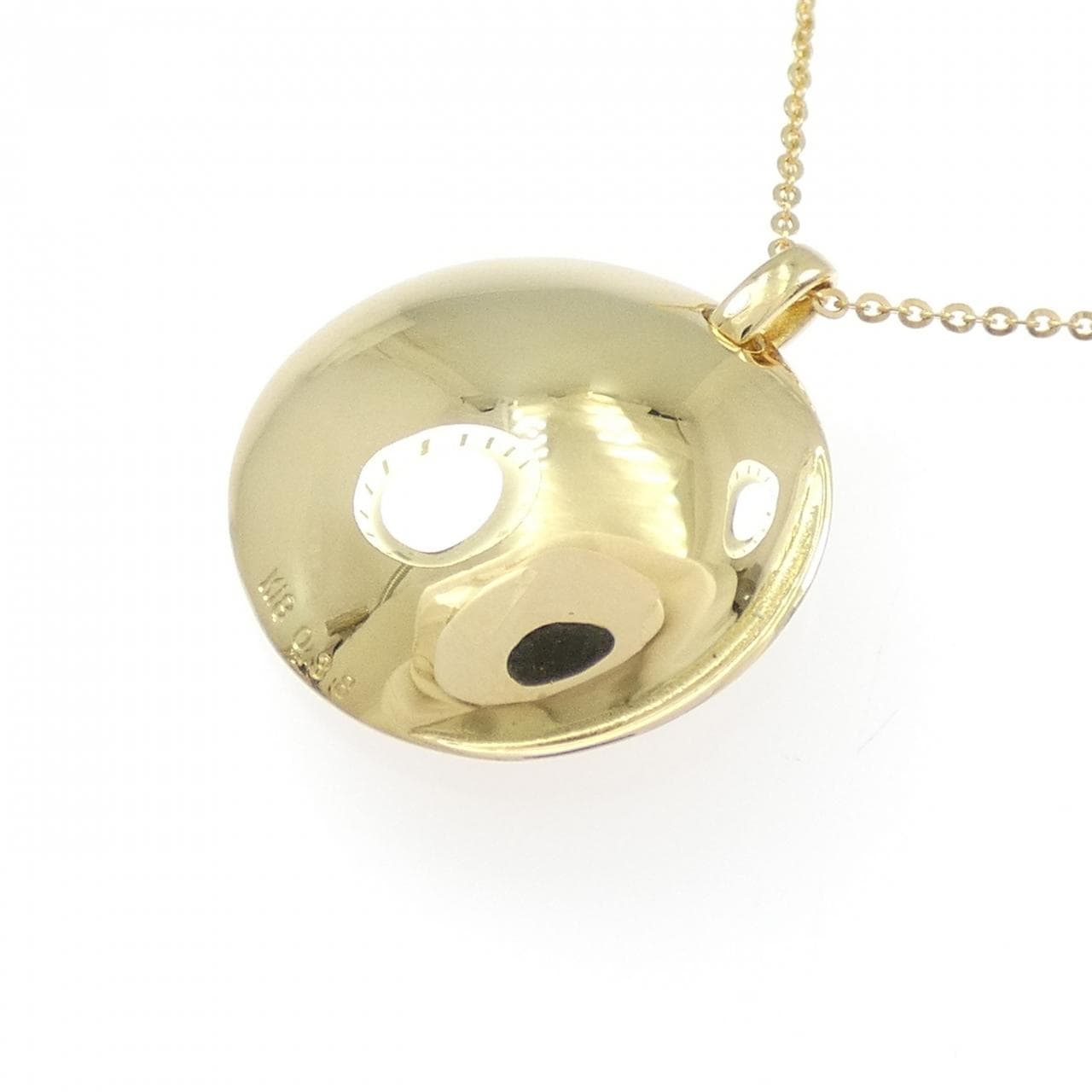 K18YG ダイヤモンド ネックレス 0.38CT