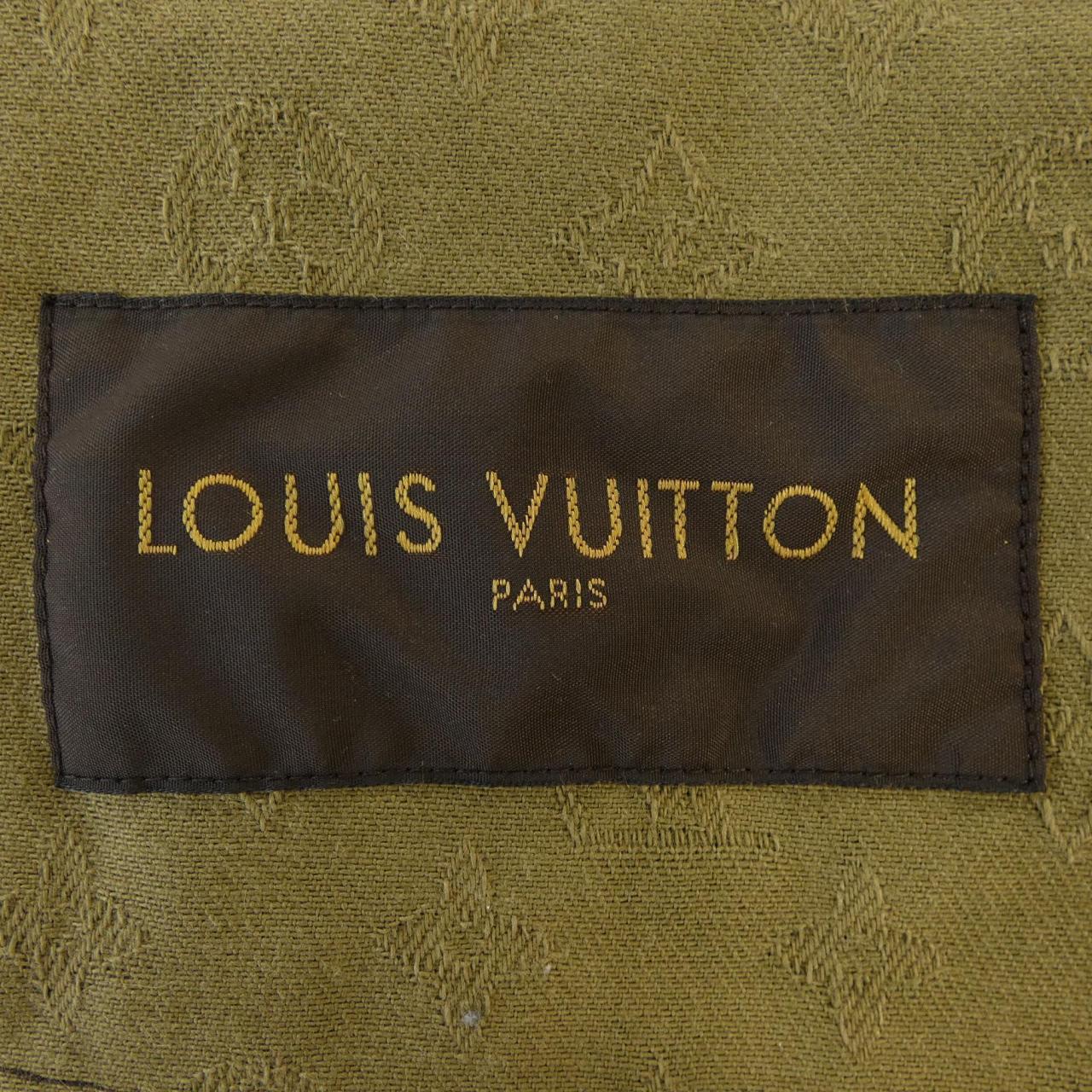ルイヴィトン LOUIS VUITTON JACQUARD DENIM CHORE COAT HDK91WDSQ SUPREME ジャケット