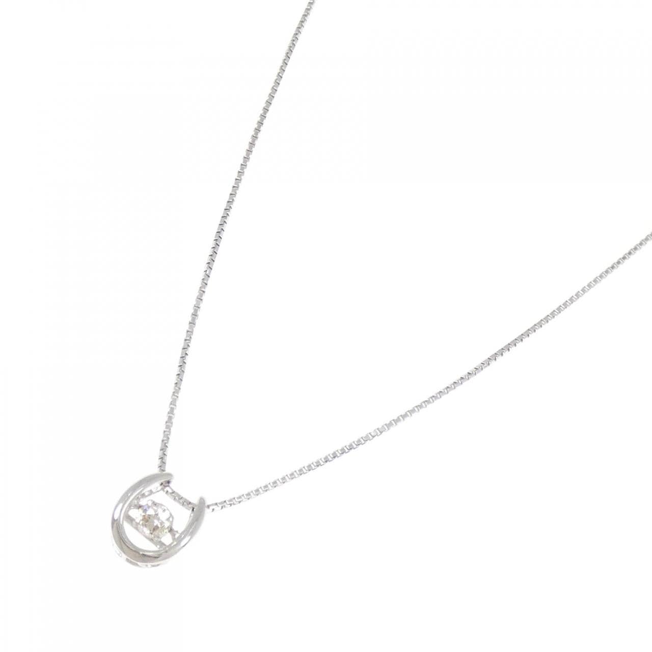 PT900/PT850 ダイヤモンド ネックレス 0.30CT