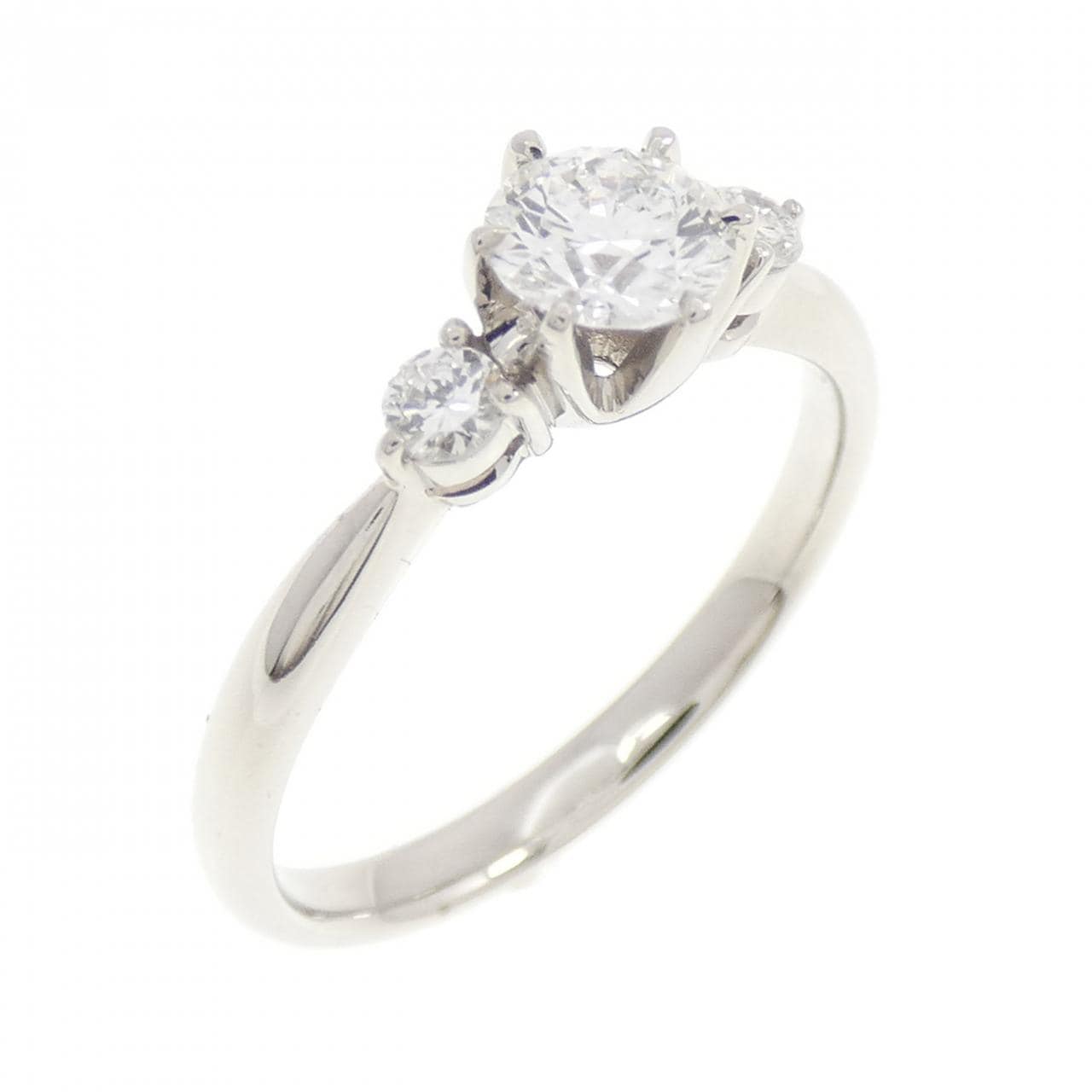 PT900 ダイヤモンド リング 0.430CT D VVS2 VG