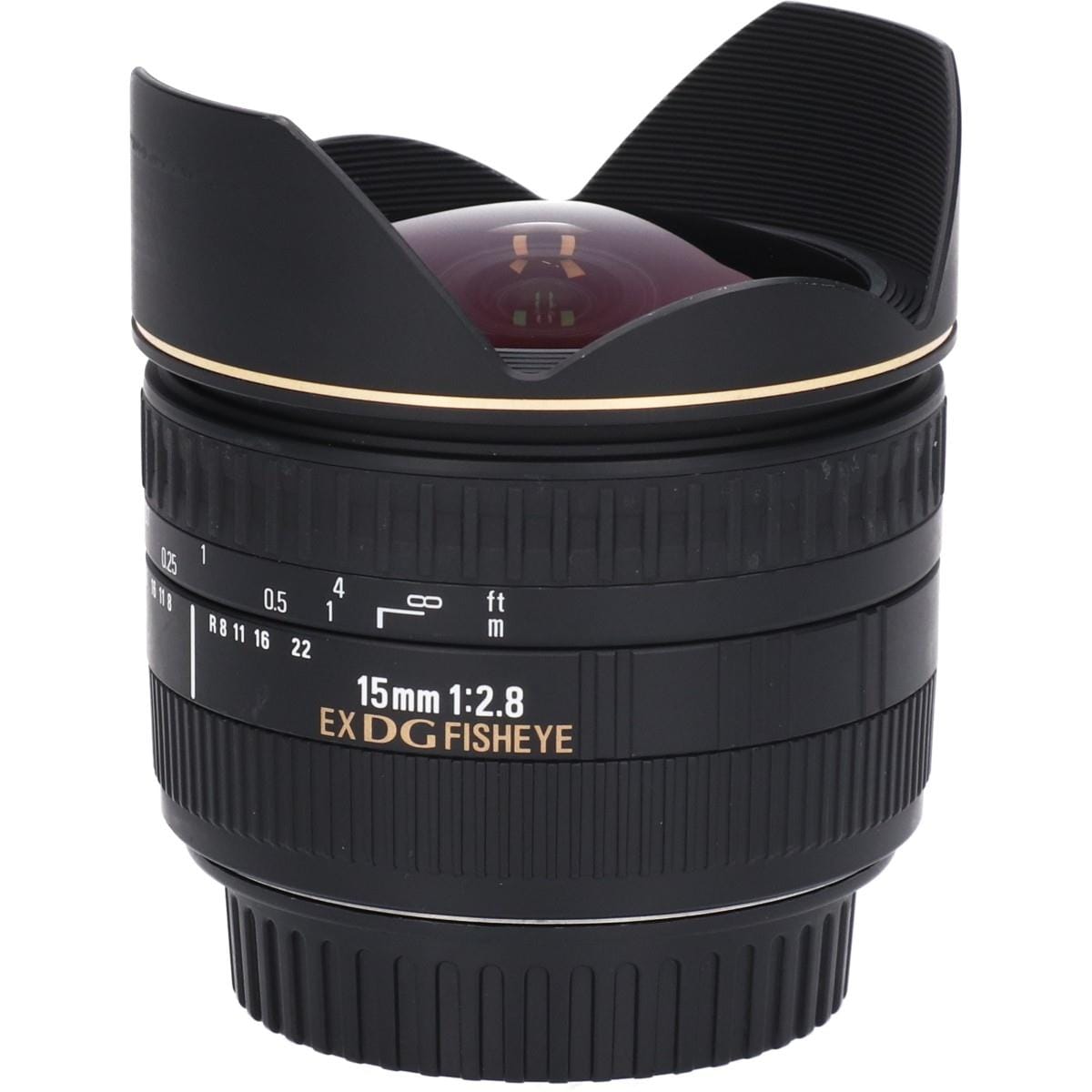 ニコン１５ｍｍ　Ｆ２．８ＥＸ　ＤＧ　ＦＩＳＨＥＹＥ
