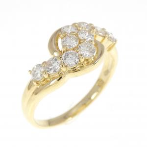 K18YG ダイヤモンド リング 0.72CT