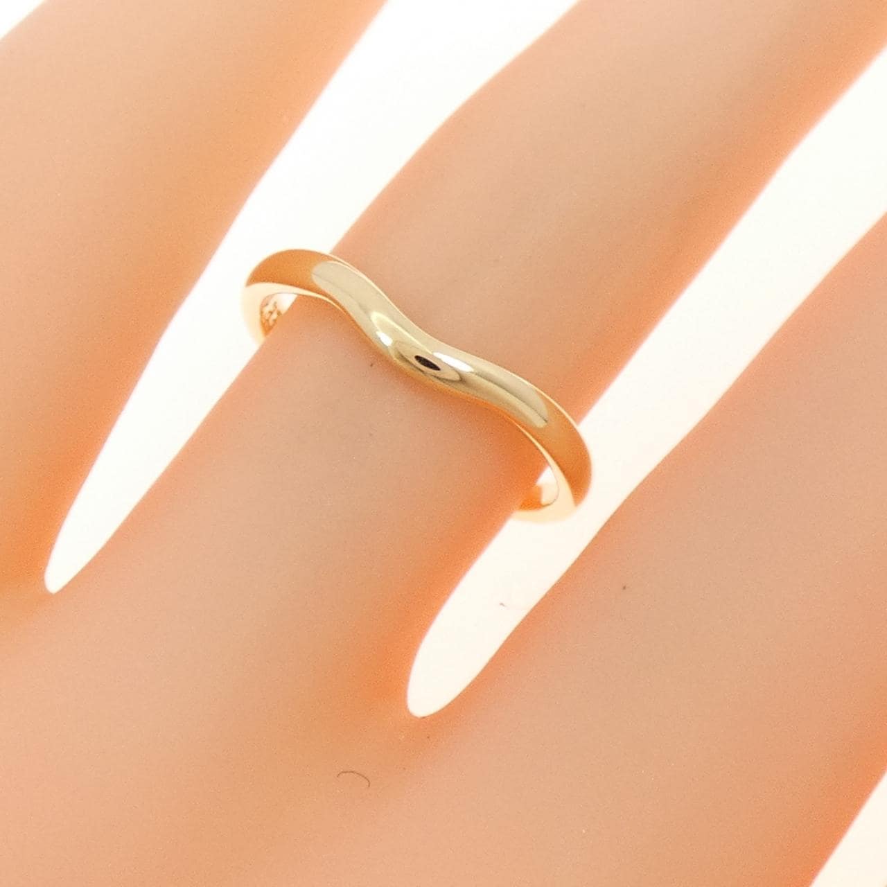 ティファニー カーブド リング