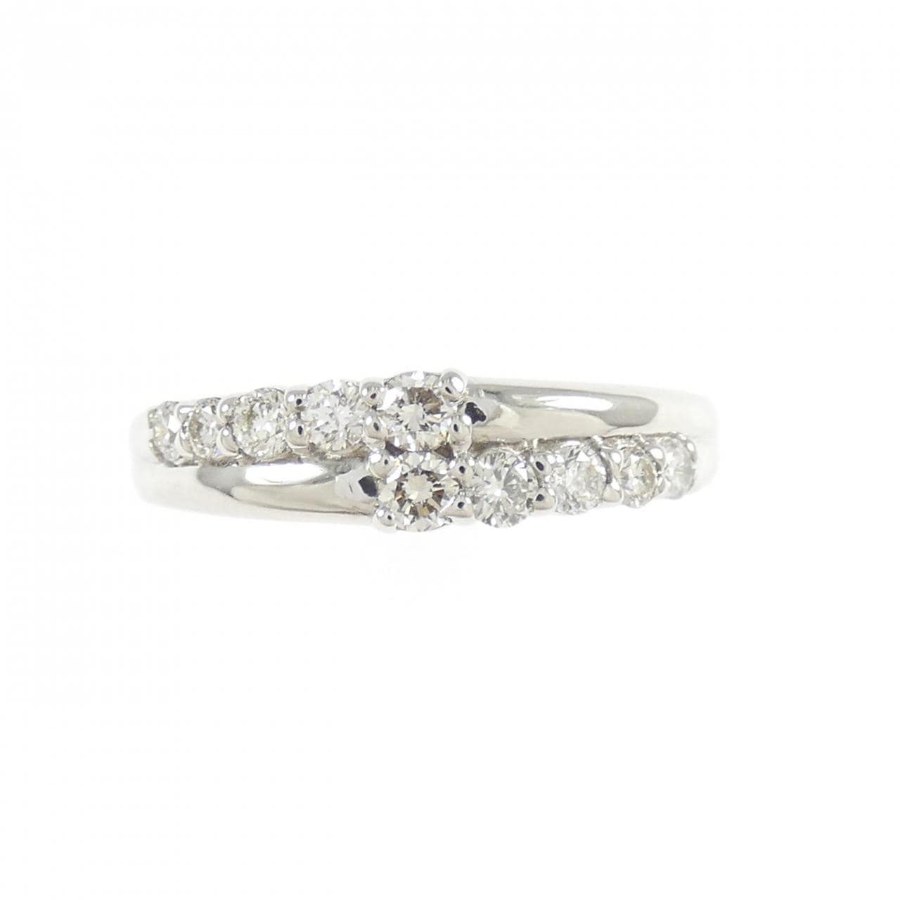 PT950 ダイヤモンド リング 0.30CT