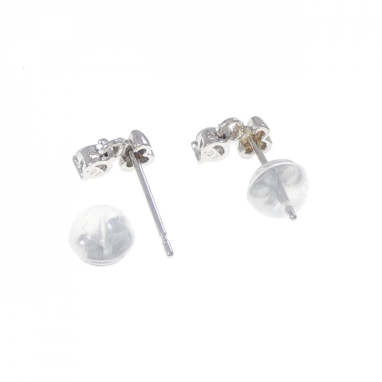 PT/PT900 ダイヤモンド ピアス 0.14CT