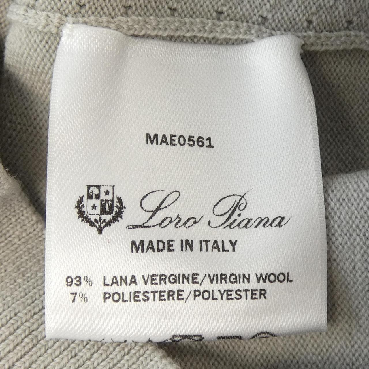 ロロピアーナ Loro Piana OFFICIAL TEAM SUPPLIER FAL4586 ニット