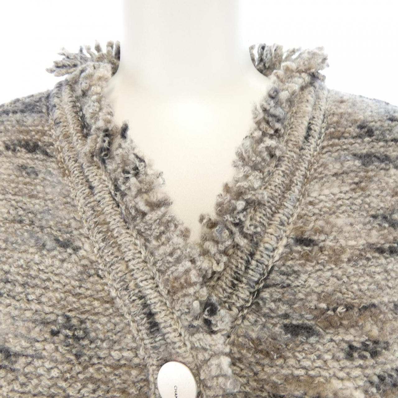 【ヴィンテージ】シャネル CHANEL IDENTIFICATION P14369V00662 99A ノーカラージャケット