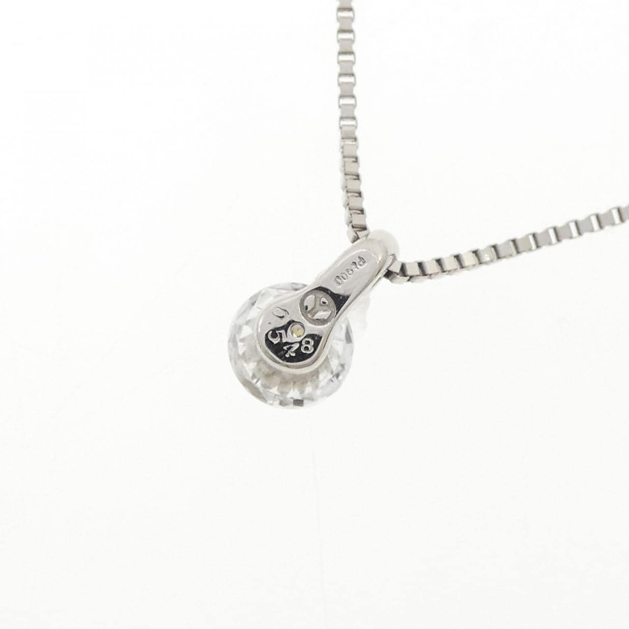 PT900/PT850 ダイヤモンド ネックレス 0.548CT