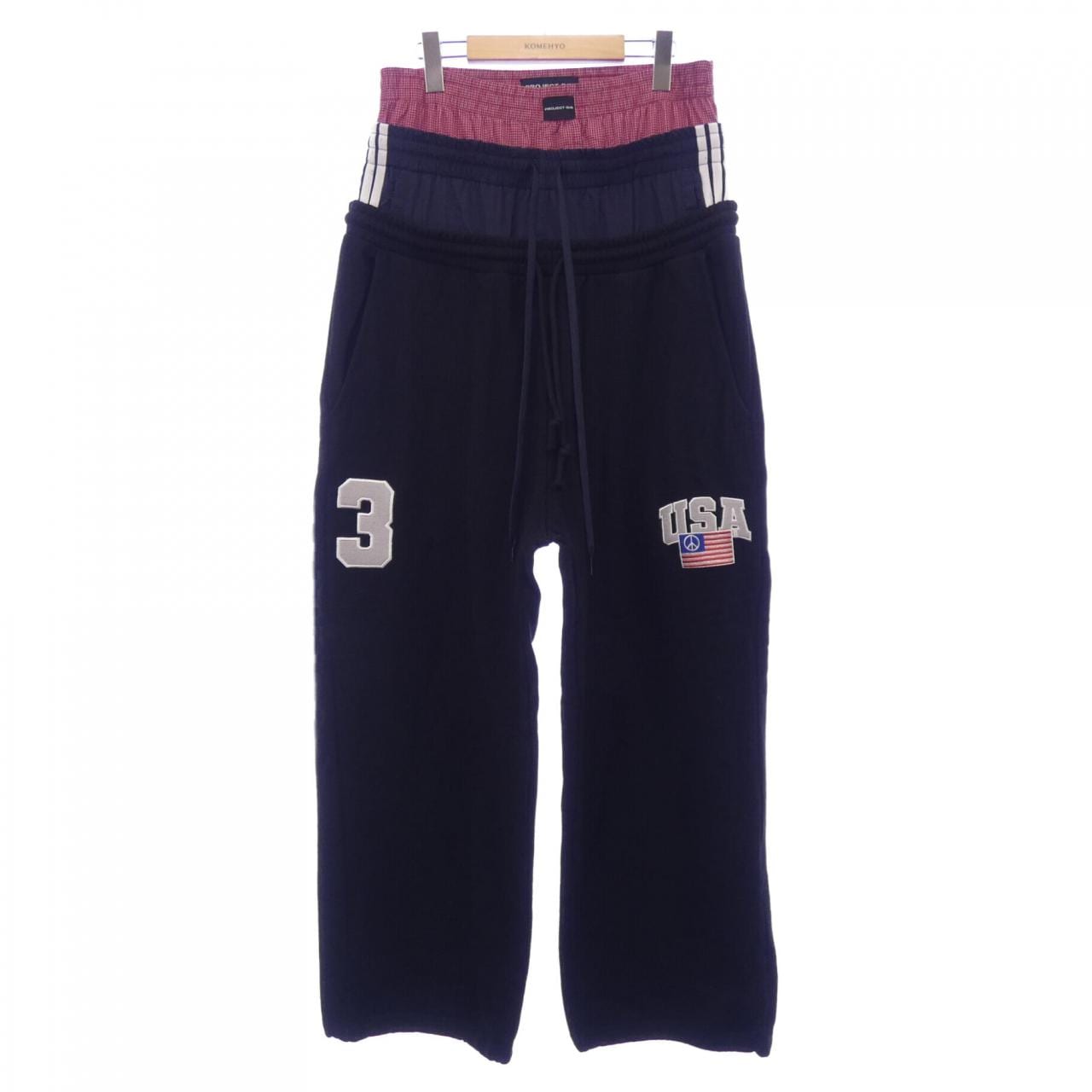 PROJECT G/R 3 LAYERED SWEAT PANTS パンツ