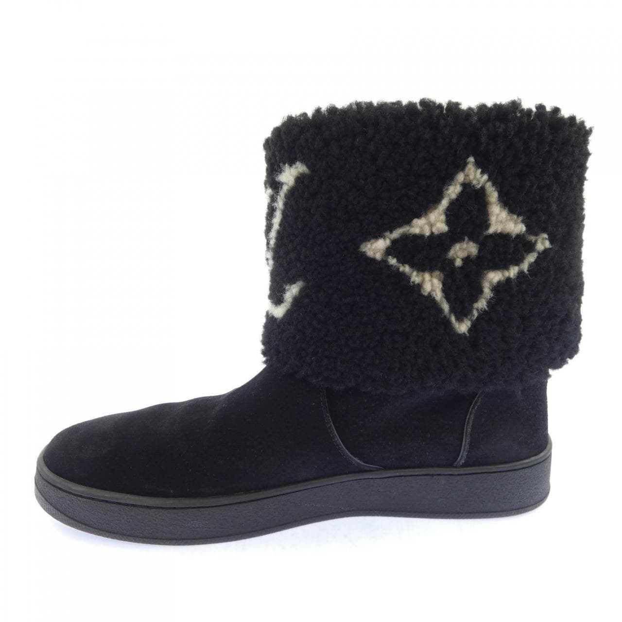 ルイヴィトン LOUIS VUITTON SNOW DROP FLAT ANKLE スノードロップライン ブーツ
