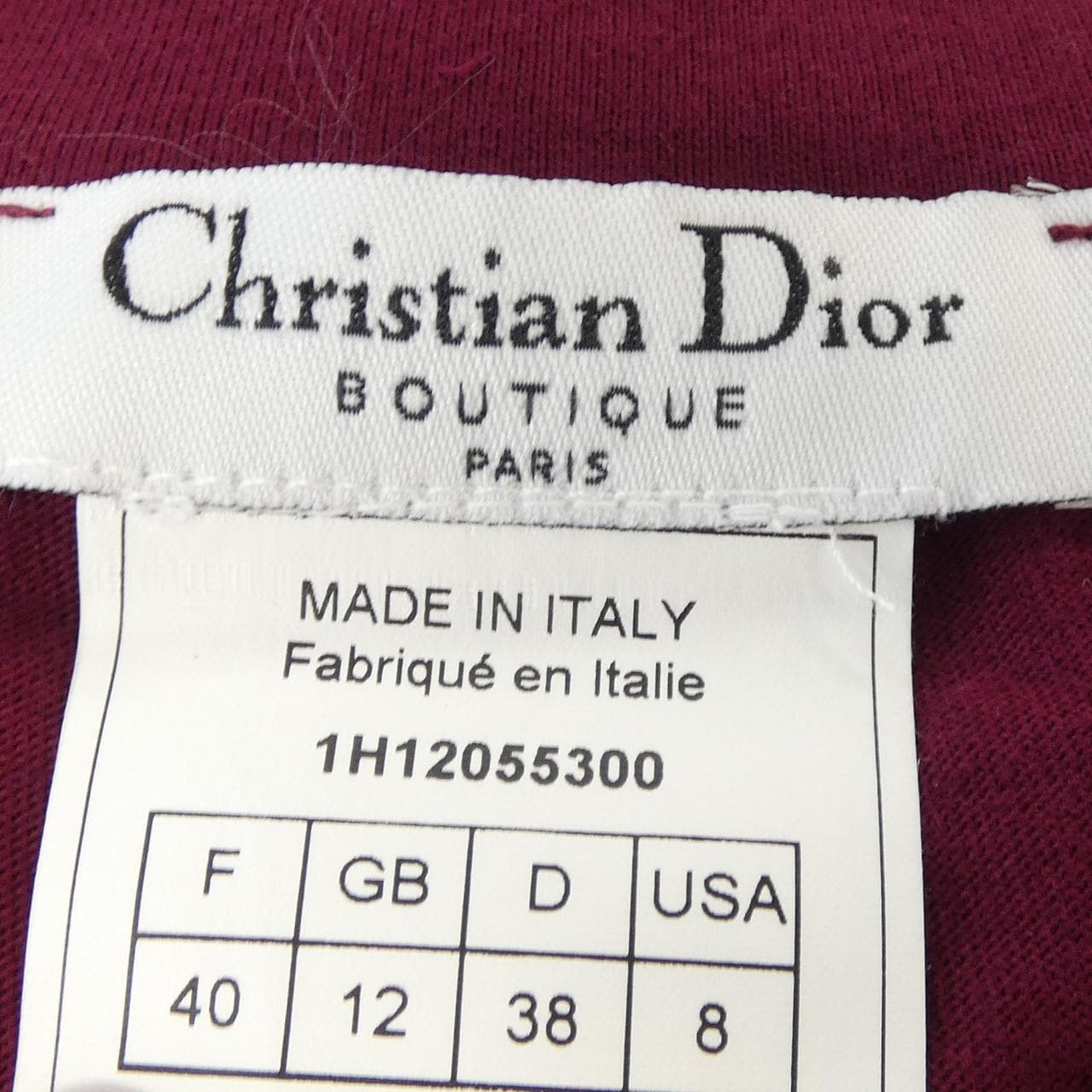 【ヴィンテージ】クリスチャンディオール CHRISTIAN DIOR J'ADORE DIOR 1H12055300 タンクトップ