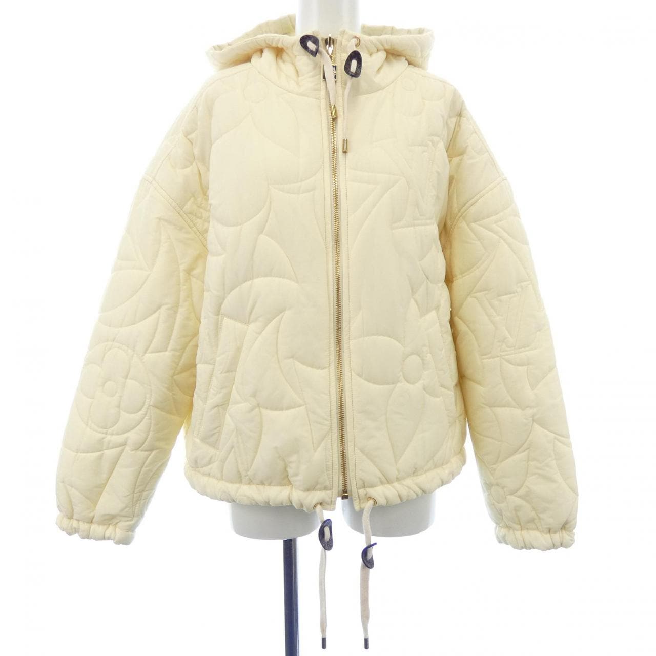 ルイヴィトン LOUIS VUITTON リバーシブルキルテッドモノグラムパーカ FOOW18RX3 ブルゾン