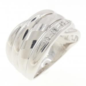 K18WG ダイヤモンド リング 0.03CT