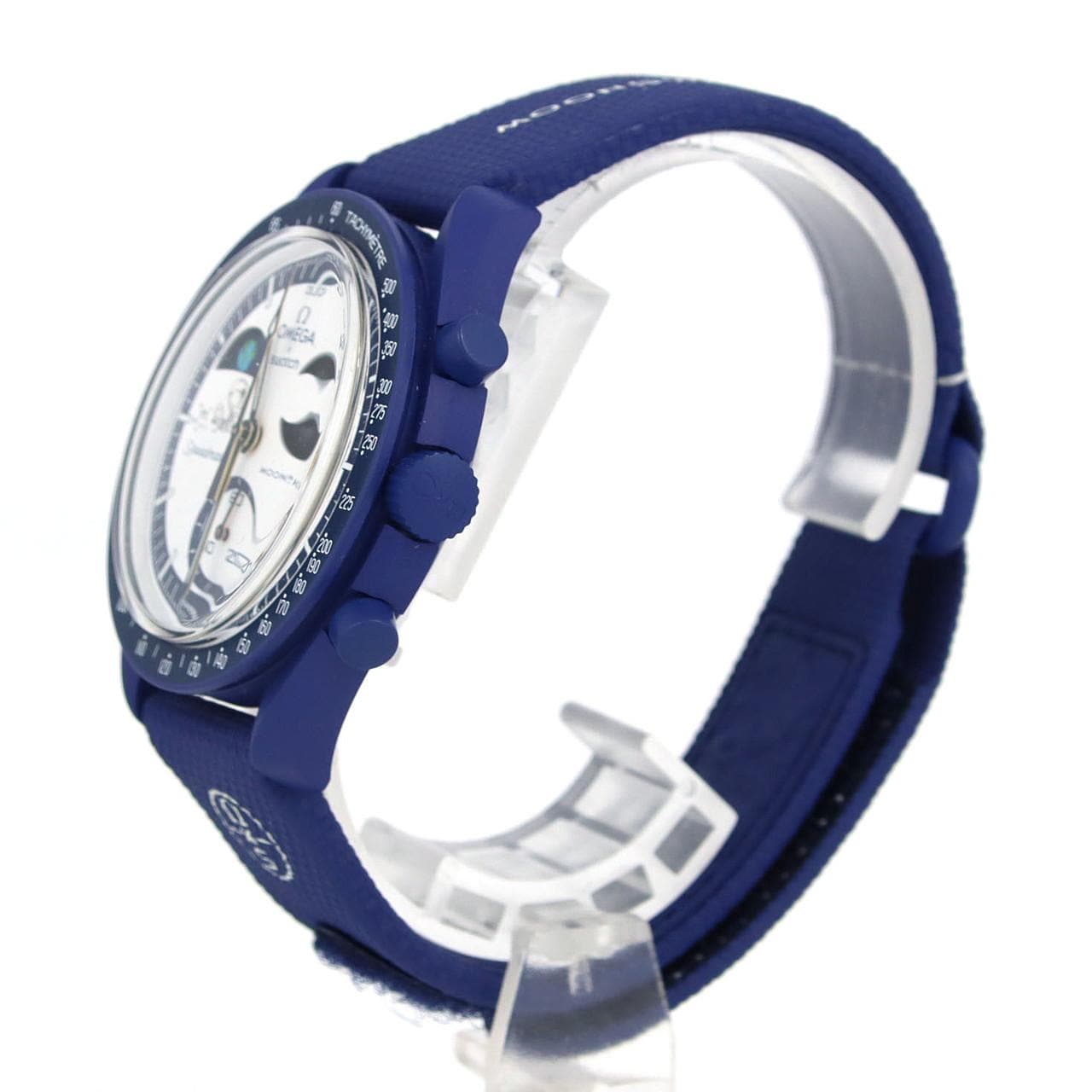 スウォッチ スウォッチ×オメガ･ミッショントゥアースフェイズ SO33N704L バイオセラミック クォーツ