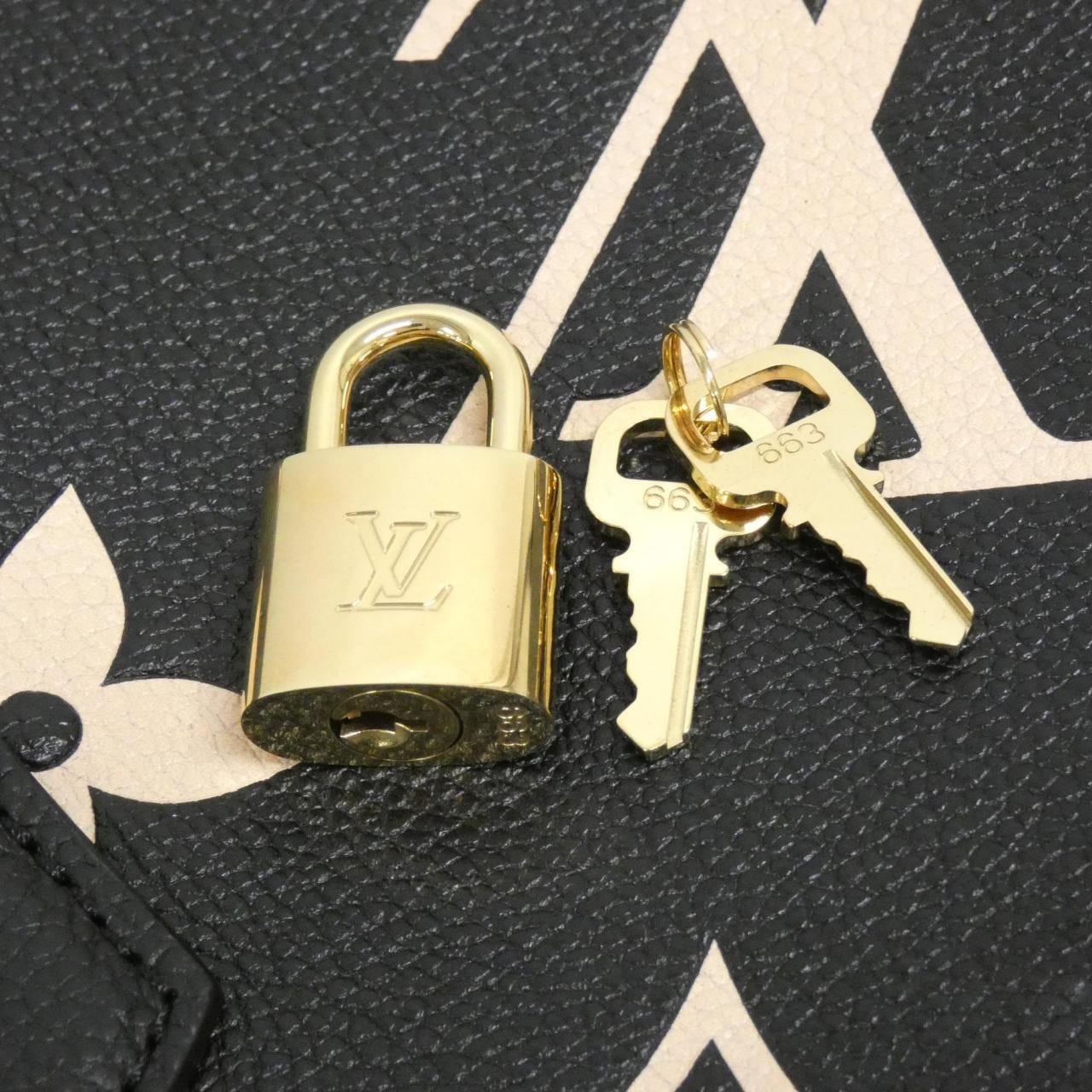 ルイヴィトン バイカラー モノグラム アンプラント スピーディー バンドリエール 25cm M58947 ボストンバッグ