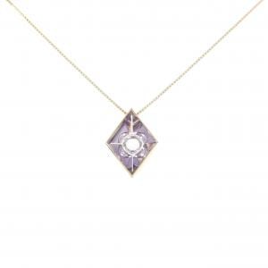 K18YG アメジスト ネックレス 2.80CT