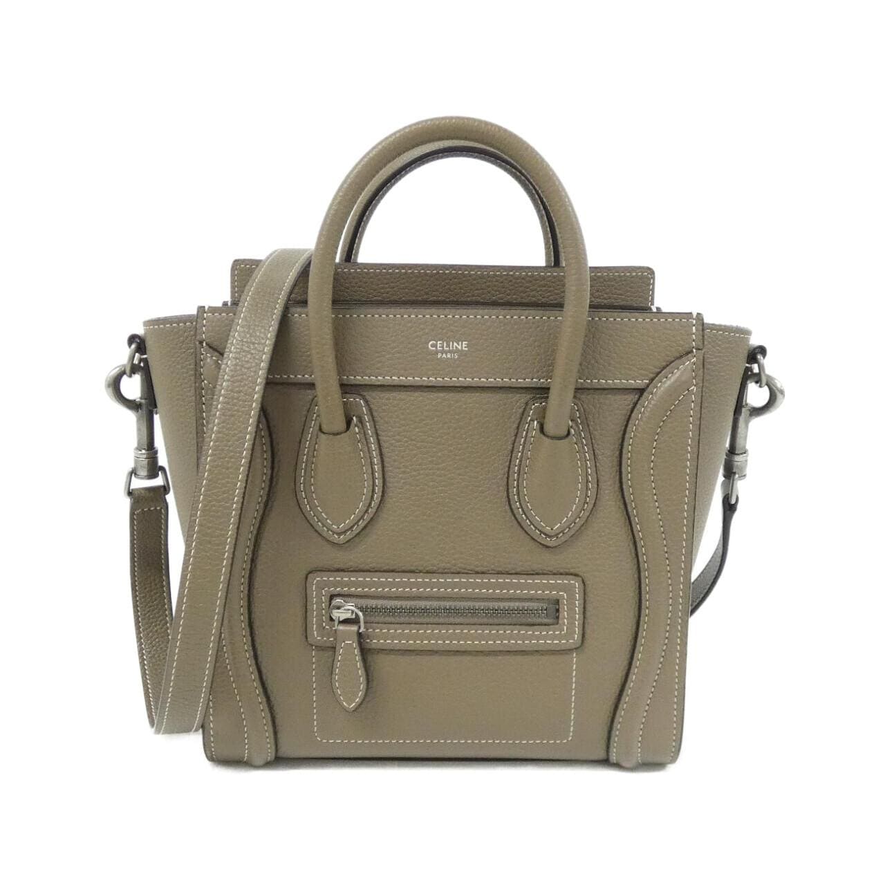 セリーヌ ラゲージ ナノ ショッパー 189243DRU バッグ