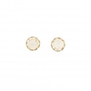 K18YG ムーンストーン ピアス