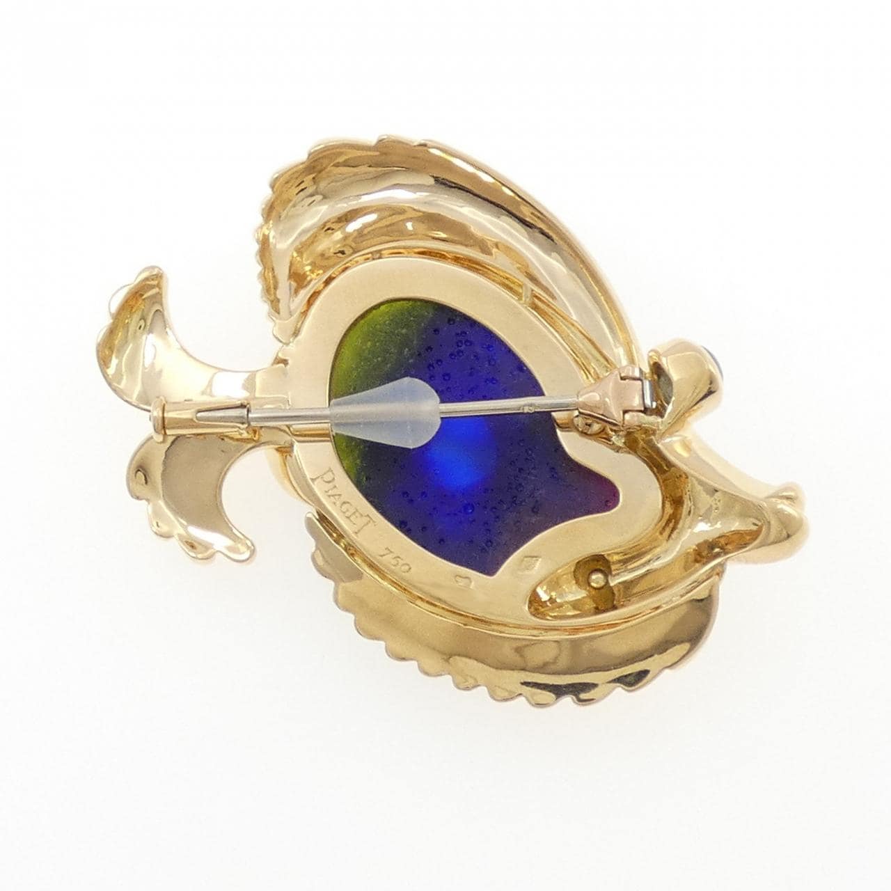 ピアジェ カラーストーン ブローチ