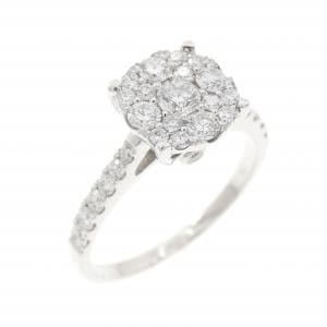 750WG ダイヤモンド リング