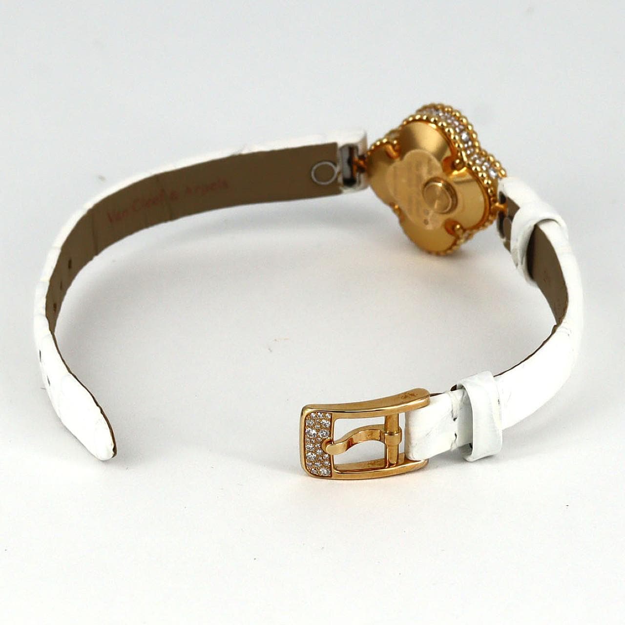 ヴァンクリーフ&アーペル スウィートアルハンブラ YG 1386240 YG クォーツ