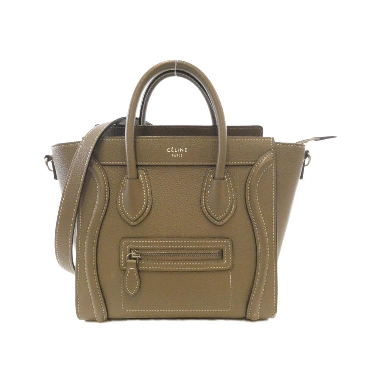 セリーヌ ラゲージ ナノ ショッパー 168243DRU バッグ