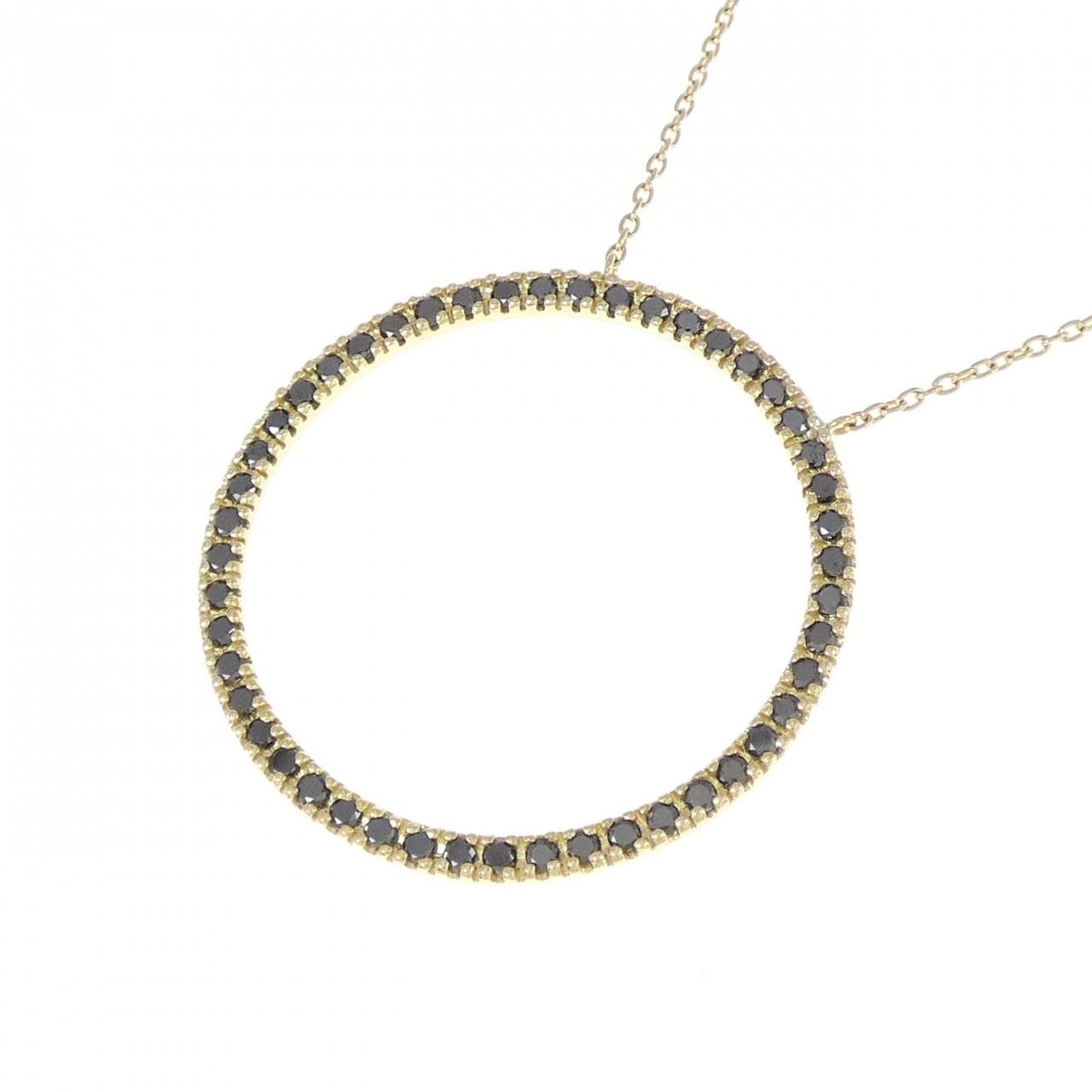 Bijou de M Circle Necklace Necklace 0.58CT