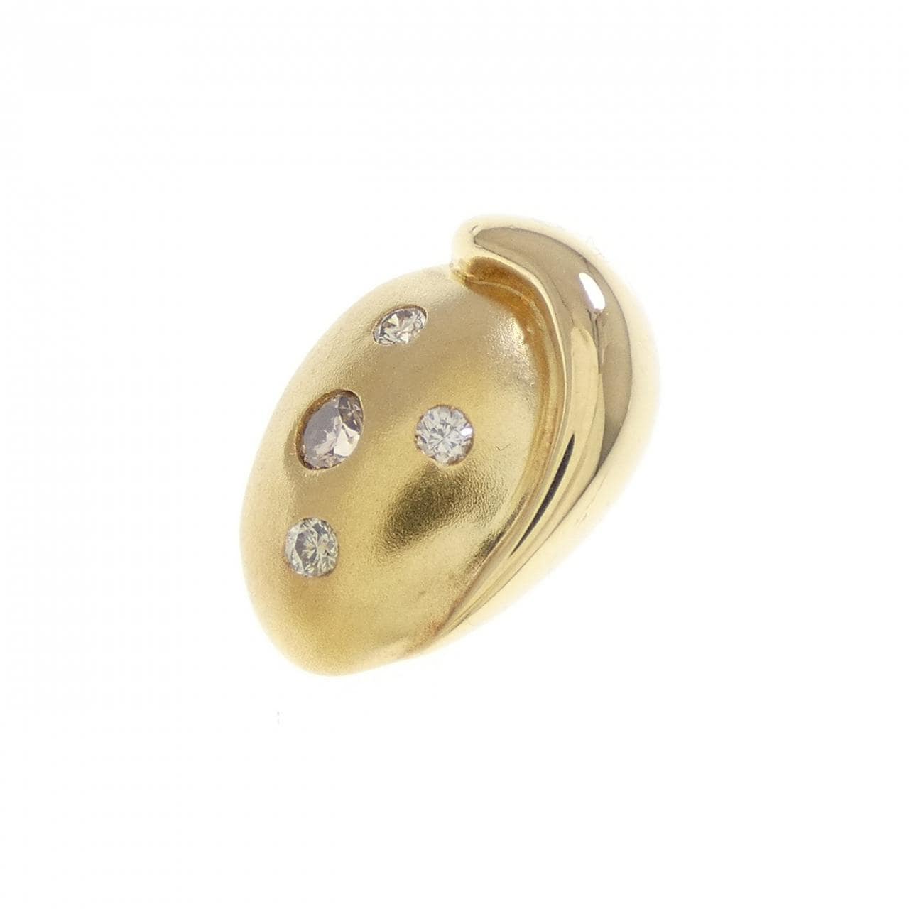 K18YG ダイヤモンド ペンダント 0.09CT