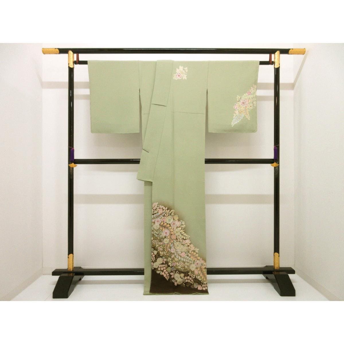 【未使用品】訪問着　【翠山工房】　きもの・長襦袢　２点セット