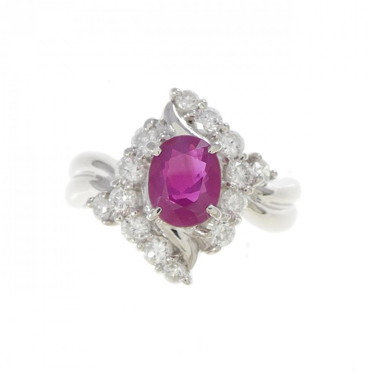 PT900 ルビー リング 1.03CT