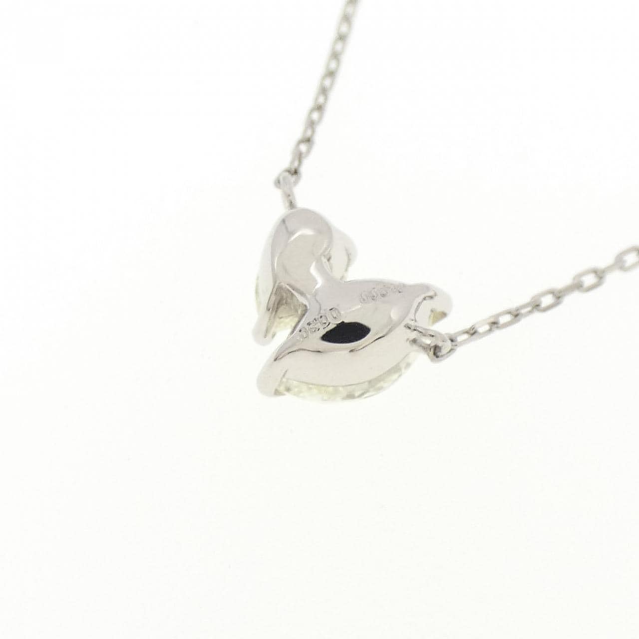【新品】PT900/PT850 ダイヤモンド ネックレス 0.30CT