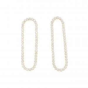 K18YG ダイヤモンド ピアス 2.00CT