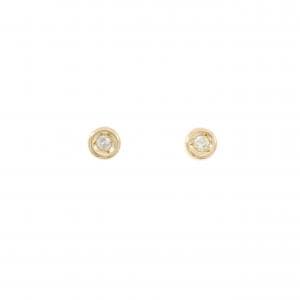K18YG ダイヤモンド ピアス 0.11CT