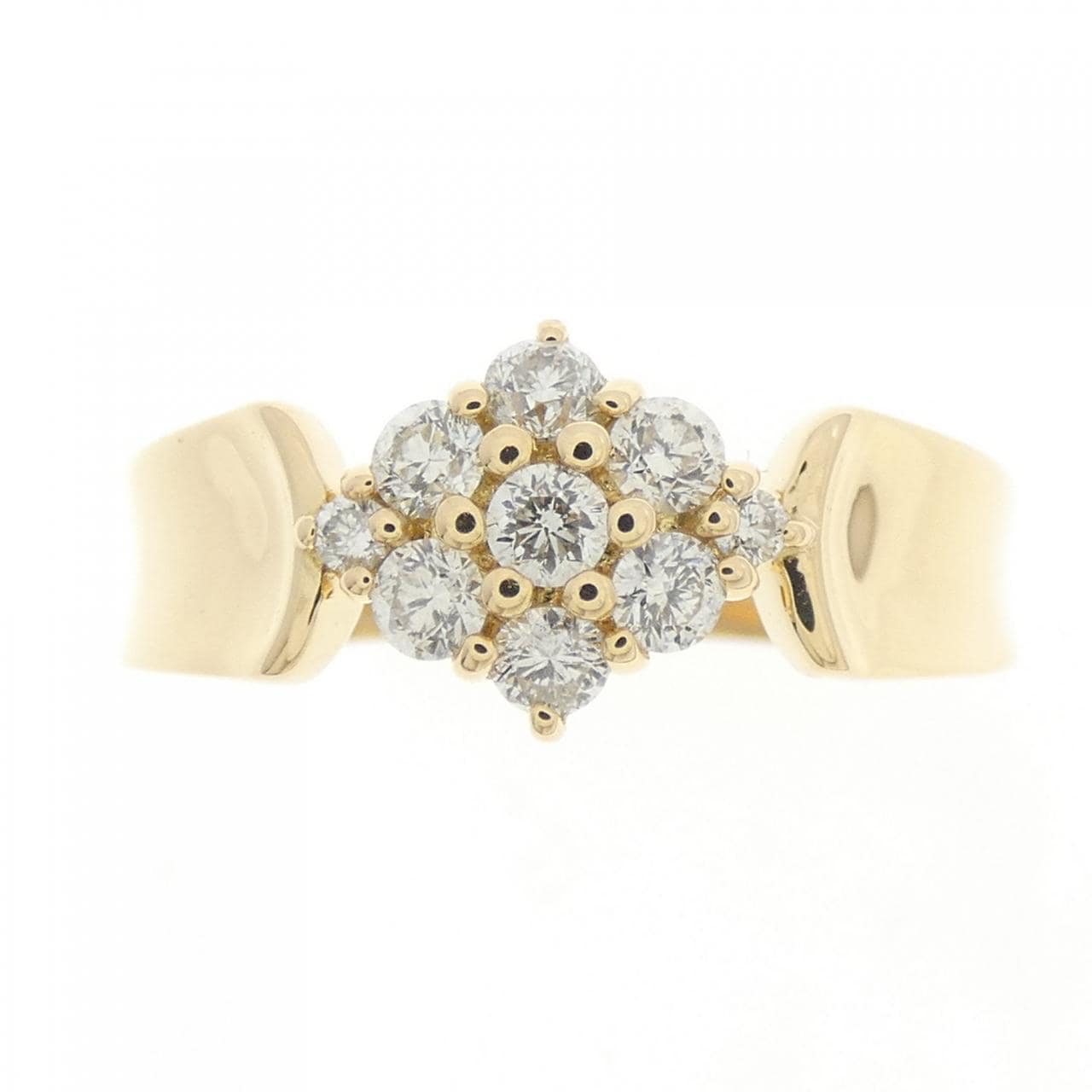 K18YG ダイヤモンド リング 0.30CT